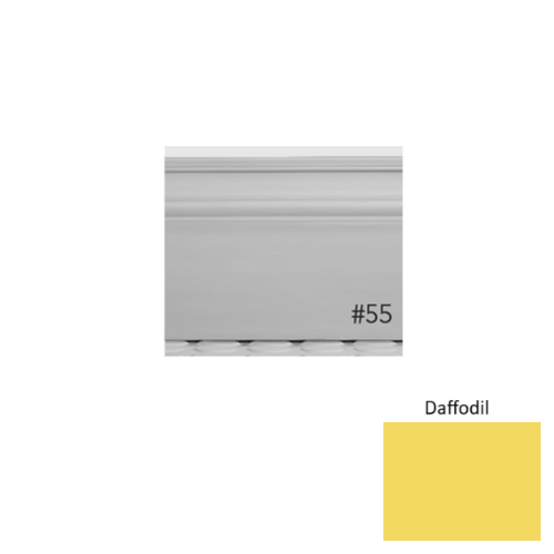 Pinnacle Plus Rubber #55 Nobility Daffodil Wall Base 1