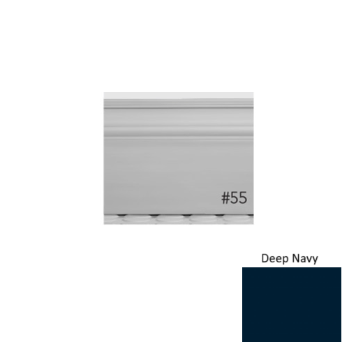 Pinnacle Plus Rubber #55 Nobility Deep Navy Wall Base 1
