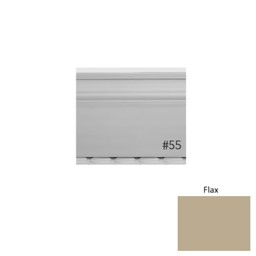 Pinnacle Plus Rubber #55 Nobility Flax Wall Base 1