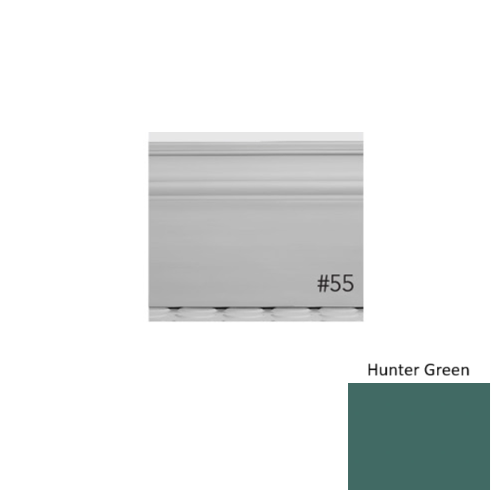 Pinnacle Plus Rubber #55 Nobility Hunter Green Wall Base 1