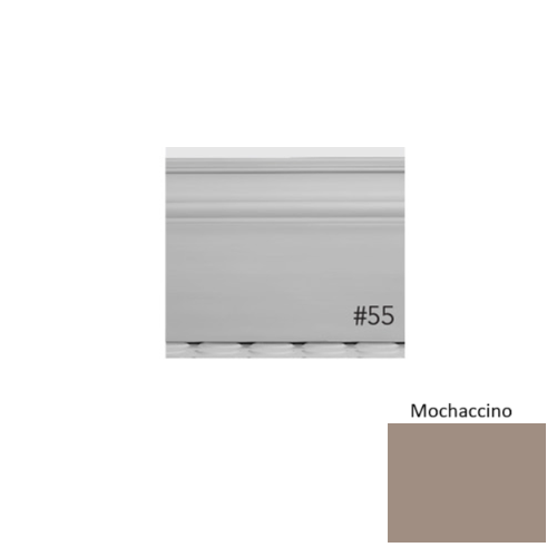 Pinnacle Plus Rubber #55 Nobility Mochaccino Wall Base 1