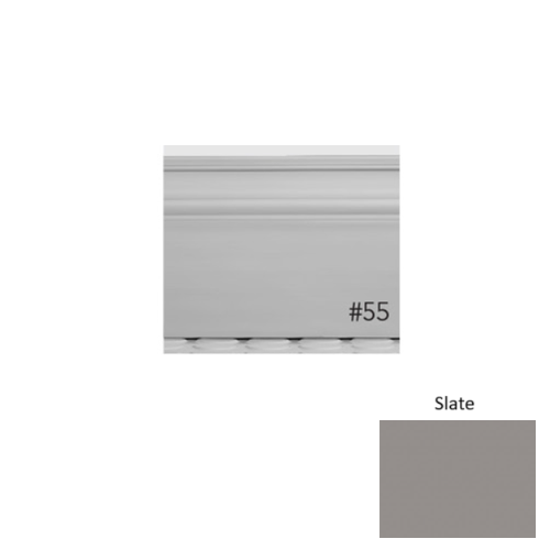 Pinnacle Plus Rubber #55 Nobility Slate Wall Base 1