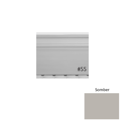 Pinnacle Plus Rubber #55 Nobility Somber Wall Base 1
