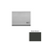 Pinnacle Plus Rubber #65 Vertical Black Brown Wall Base 1