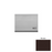 Pinnacle Plus Rubber #65 Vertical Brown Wall Base 1