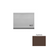 Pinnacle Plus Rubber #65 Vertical Espresso Wall Base 1