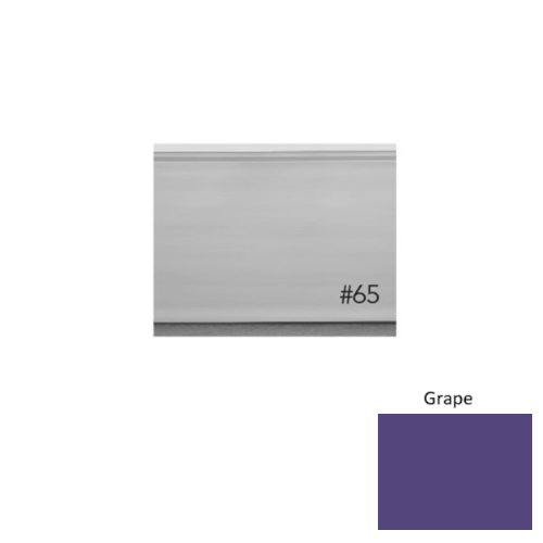 Pinnacle Plus Rubber #65 Vertical Grape Wall Base 1