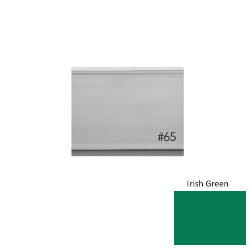 Pinnacle Plus Rubber #65 Vertical Irish Green Wall Base 1