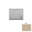 Pinnacle Plus Rubber #65 Vertical Latte Wall Base 1