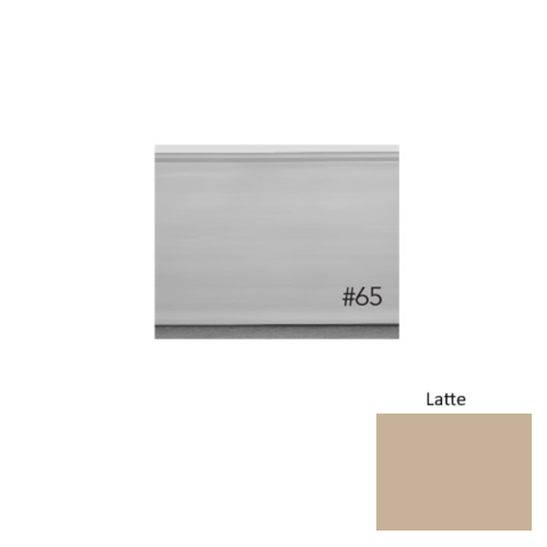 Pinnacle Plus Rubber #65 Vertical Latte Wall Base 1