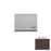 Pinnacle Plus Rubber #65 Vertical Light Brown Wall Base 1