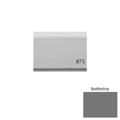Pinnacle Plus Rubber #75 Level Battleship Wall Base 1