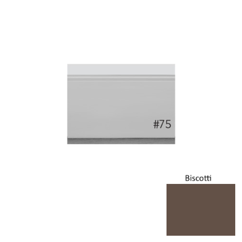 Pinnacle Plus Rubber #75 Level Biscotti Wall Base 1