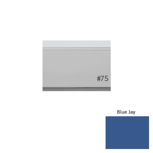 Pinnacle Plus Rubber #75 Level Blue Jay Wall Base 1