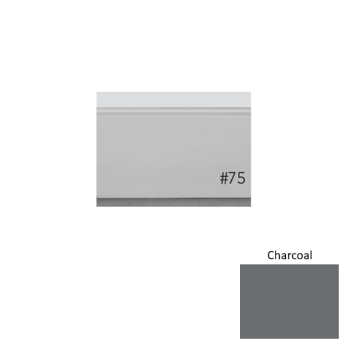 Pinnacle Plus Rubber #75 Level Charcoal Wall Base 1