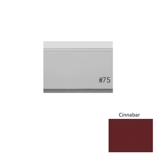 Pinnacle Plus Rubber #75 Level Cinnabar Wall Base 1