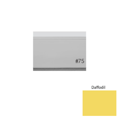 Pinnacle Plus Rubber #75 Level Daffodil Wall Base 1