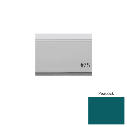 Pinnacle Plus Rubber #75 Level Peacock Wall Base 1