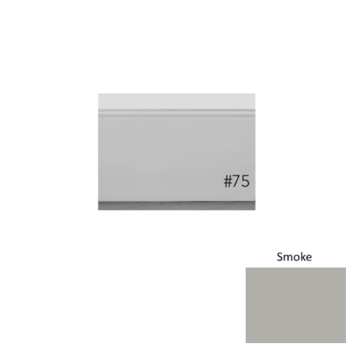 Pinnacle Plus Rubber #75 Level Smoke Wall Base 1