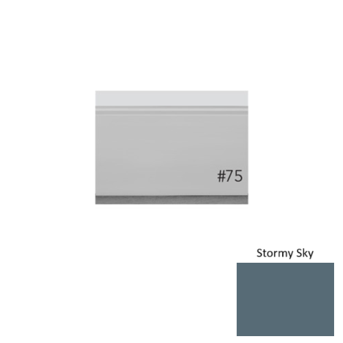 Pinnacle Plus Rubber #75 Level Stormy Sky Wall Base 1