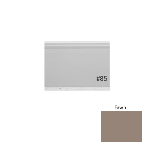 Pinnacle Plus Rubber #85 Fashion Fawn Coil Wall Base 1