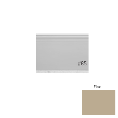 Pinnacle Plus Rubber #85 Fashion Flax Coil Wall Base 1