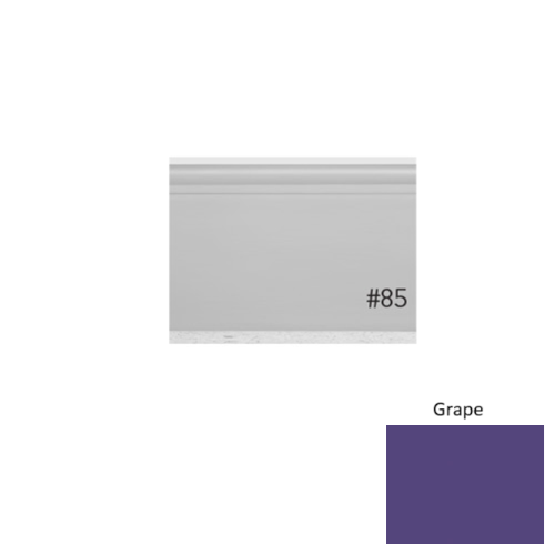 Pinnacle Plus Rubber #85 Fashion Grape Coil Wall Base 1