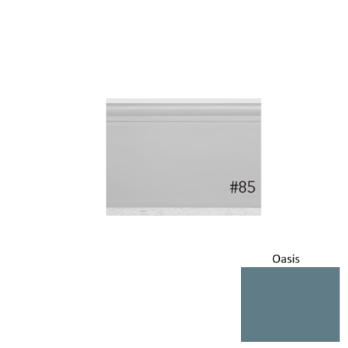 Pinnacle Plus Rubber #85 Fashion Oasis Coil Wall Base 1