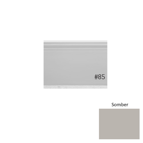 Pinnacle Plus Rubber #85 Fashion Somber Coil Wall Base 1