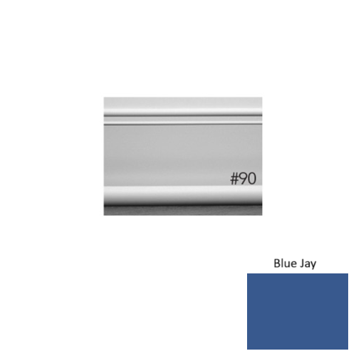 Pinnacle Plus Rubber #90 Intrigue Blue Jay Coil Wall Base 1