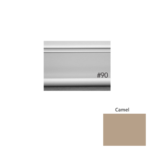 Pinnacle Plus Rubber #90 Intrigue Camel Coil Wall Base 1