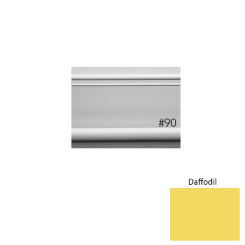 Pinnacle Plus Rubber #90 Intrigue Daffodil Coil Wall Base 1