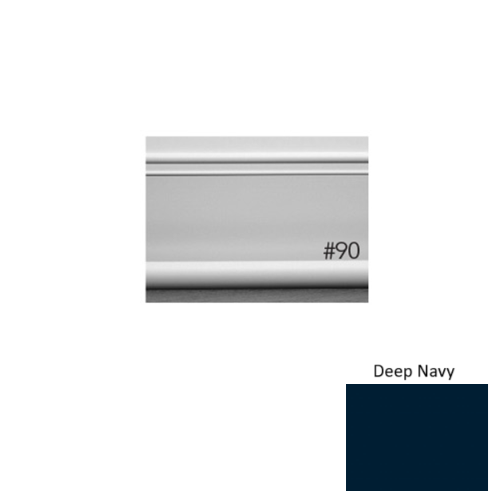 Pinnacle Plus Rubber #90 Intrigue Deep Navy Coil Wall Base 1