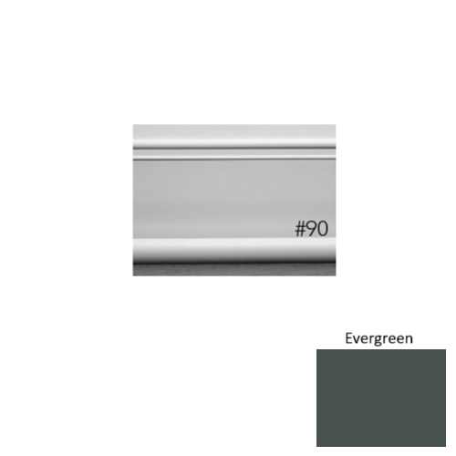 Pinnacle Plus Rubber #90 Intrigue Evergreen Coil Wall Base 1