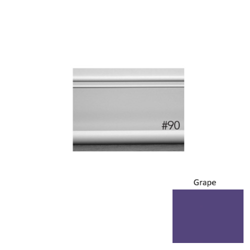 Pinnacle Plus Rubber #90 Intrigue Grape Coil Wall Base 1