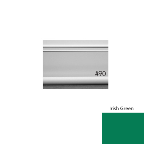 Pinnacle Plus Rubber #90 Intrigue Irish Green Coil Wall Base 1