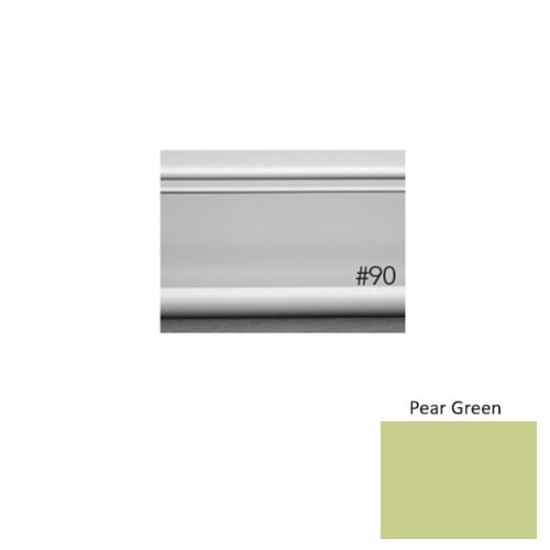 Pinnacle Plus Rubber #90 Intrigue Pear Green Coil Wall Base 1