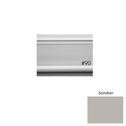 Pinnacle Plus Rubber #90 Intrigue Somber Coil Wall Base 1