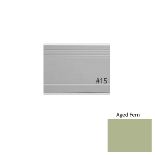 Pinnacle Plus Rubber #95 Invent Aged Fern Coil Wall Base 1