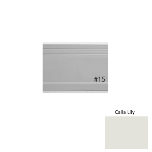 Pinnacle Plus Rubber #95 Invent Calla Lily Coil Wall Base 1
