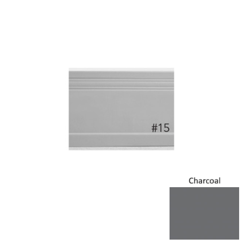 Pinnacle Plus Rubber #95 Invent Charcoal Coil Wall Base 1
