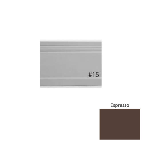 Pinnacle Plus Rubber #95 Invent Espresso Coil Wall Base 1