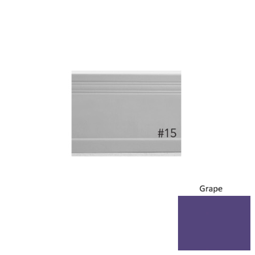 Pinnacle Plus Rubber #95 Invent Grape Coil Wall Base 1