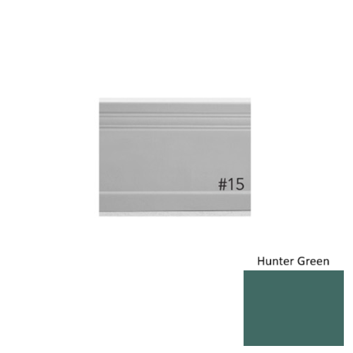 Pinnacle Plus Rubber #95 Invent Hunter Green Coil Wall Base 1