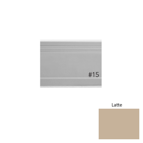 Pinnacle Plus Rubber #95 Invent Latte Coil Wall Base 1