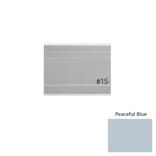 Pinnacle Plus Rubber #95 Invent Peaceful Blue Coil Wall Base 1