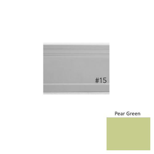 Pinnacle Plus Rubber #95 Invent Pear Green Coil Wall Base 1