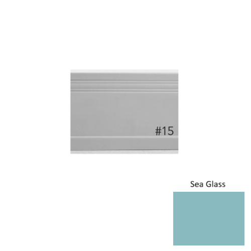 Pinnacle Plus Rubber #95 Invent Sea Glass Coil Wall Base 1