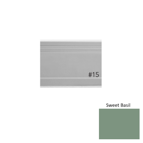 Pinnacle Plus Rubber #95 Invent Sweet Basil Coil Wall Base 1
