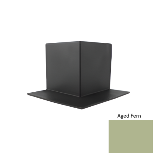 Pinnacle Rubber Aged Fern Sanitary Toe Outside Corner 1